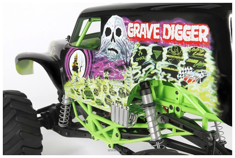 Фотографии Axial SMT10 Grave Digger 4WD RTR