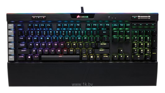 Фотографии Corsair K95 RGB PLATINUM Rapidfire CHERRY MX RGB Speed black USB