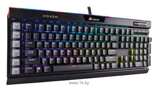 Фотографии Corsair K95 RGB PLATINUM Rapidfire CHERRY MX RGB Speed black USB