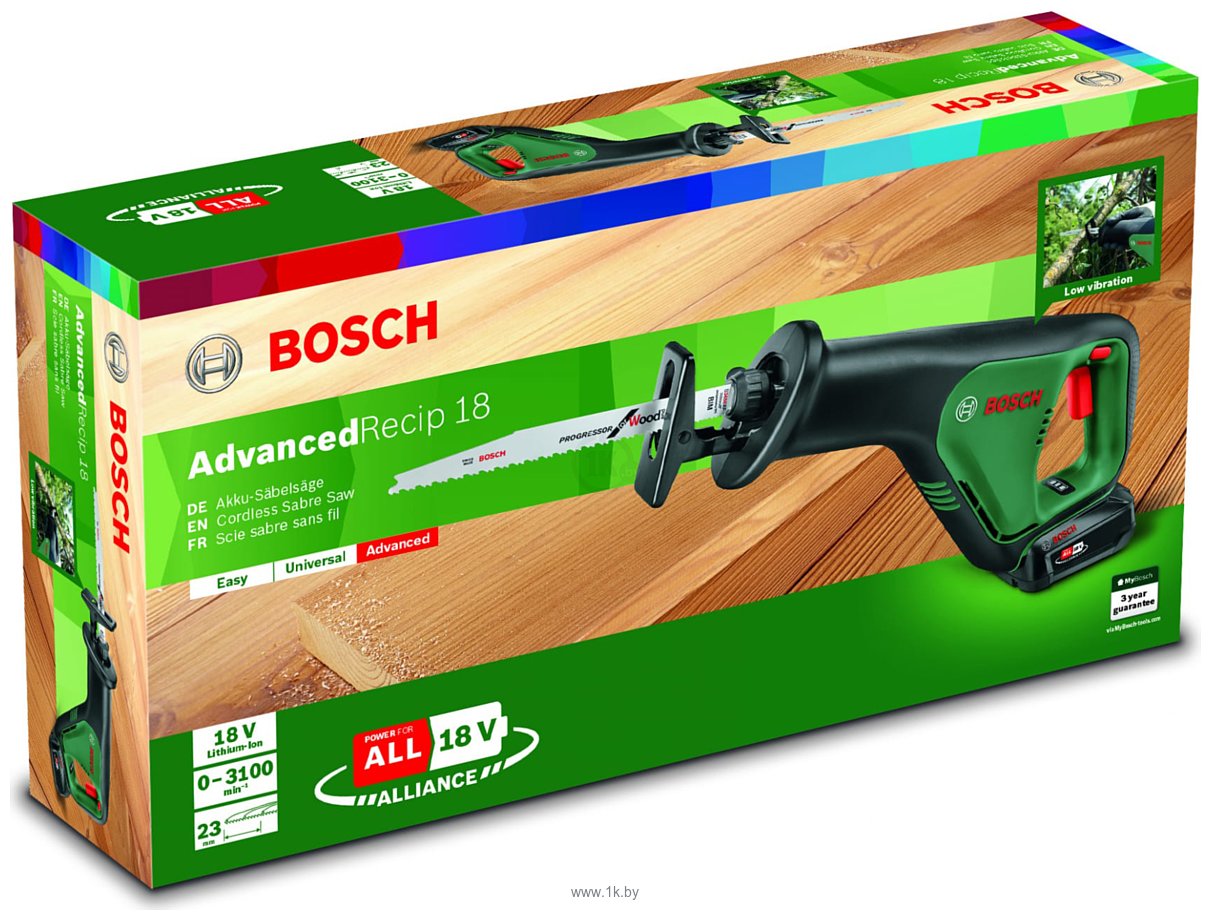 Фотографии Bosch AdvancedRecip 18 (06033B2402)