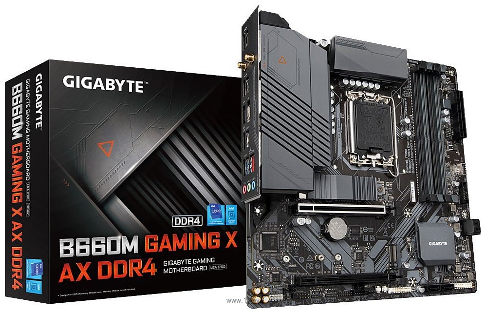 Фотографии Gigabyte B660M GAMING X AX DDR4 (rev. 1.x)