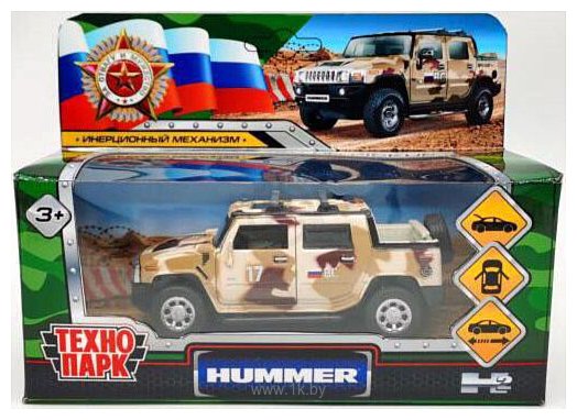 Фотографии Технопарк Hummer H2 Pickup HUM2PICKUP-12MIL-GN