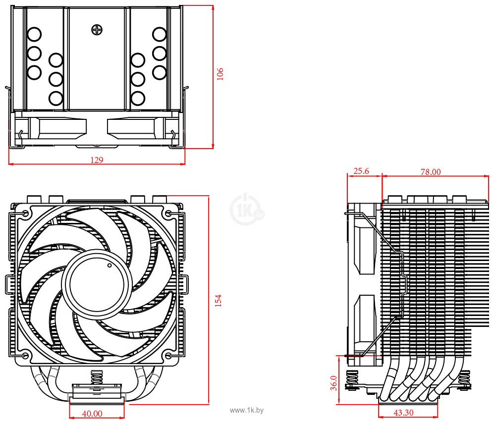 Фотографии ID-COOLING SE-226-XT ARGB