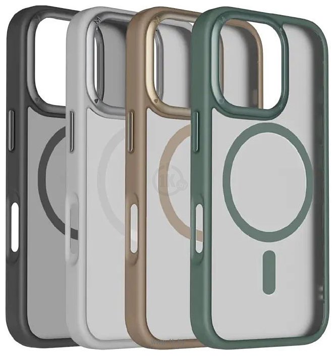 Фотографии Momax CaseForm Play Magnetic для iPhone 16 Pro CPAP24MD (черный) Фотографии Momax CaseForm Play Magnetic для iPhone 16 Pro CPAP24MD (черный)