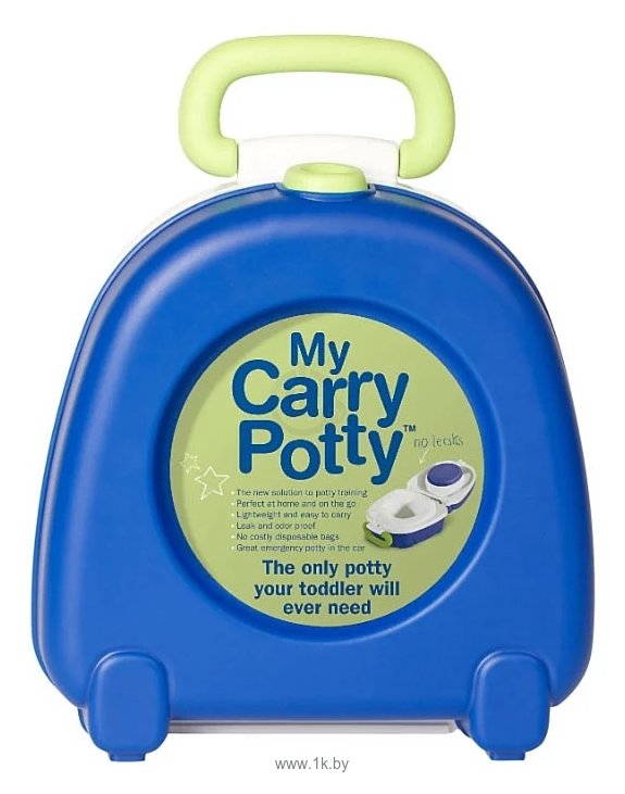 Фотографии My Carry Potty blue & white potty