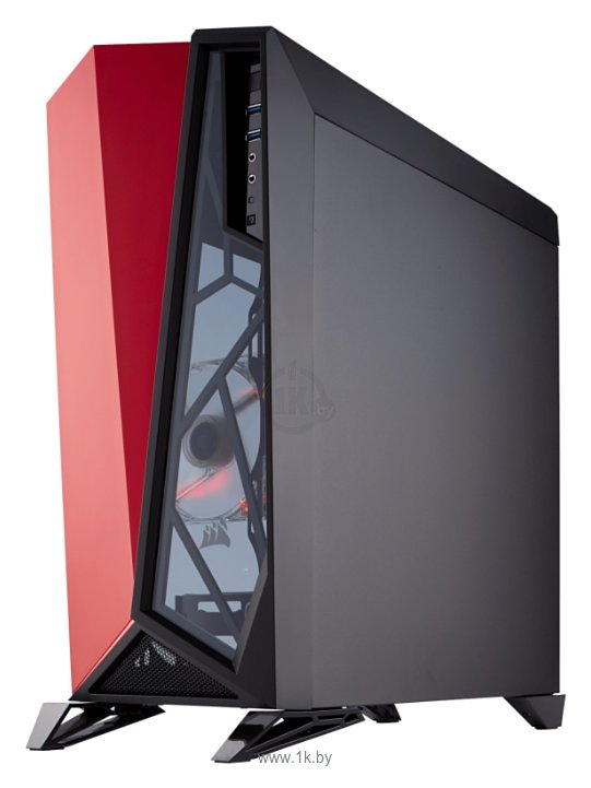 Фотографии Corsair Carbide Series SPEC-OMEGA Tempered Glass Black/red