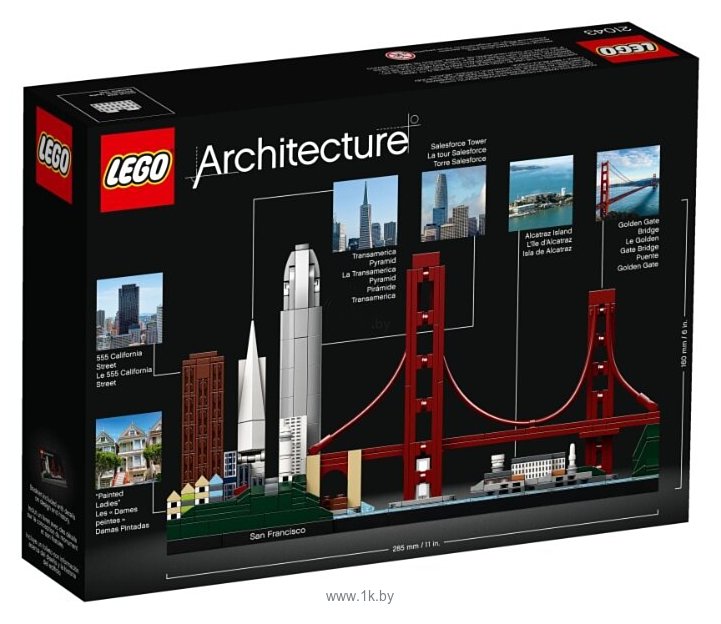 Фотографии LEGO Architecture 21043 Сан-Франциско