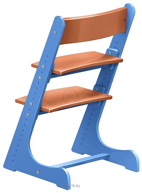 Фотографии Конек Горбунек Детский растущий стул (сине-оранжевый)