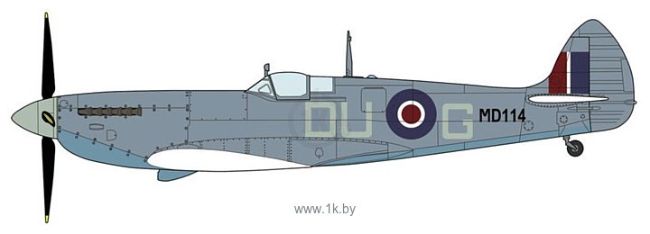 Фотографии Hasegawa Истребитель-перехватчик Spitfire Mk VII/VIII Pointed Wing