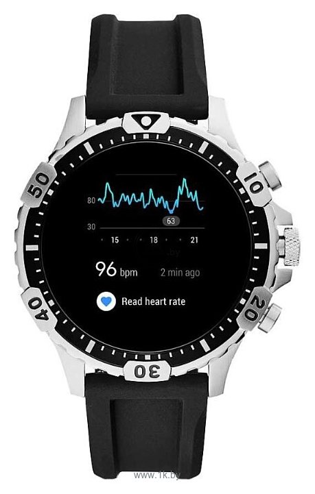 Фотографии FOSSIL Gen 5 Smartwatch Garrett HR (silicone)