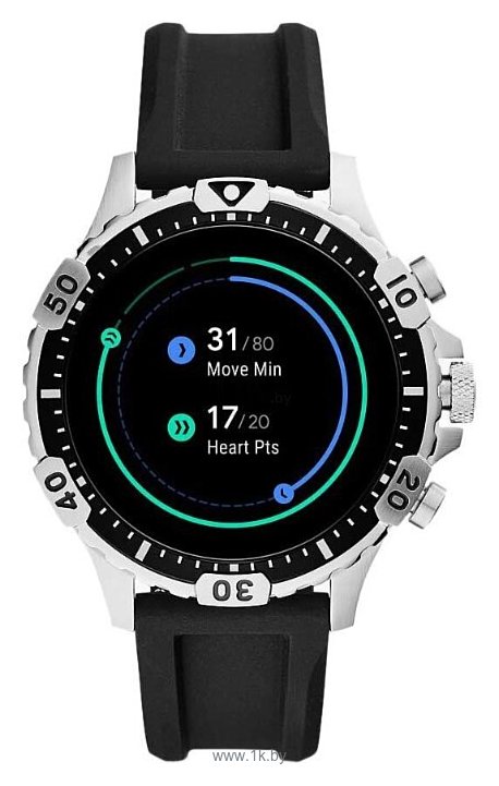 Фотографии FOSSIL Gen 5 Smartwatch Garrett HR (silicone)