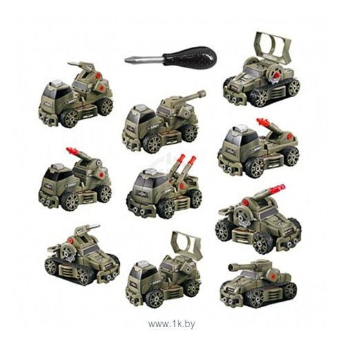 Фотографии Qilun Toys Special Forces 10в1 Военная техника с трещеткой