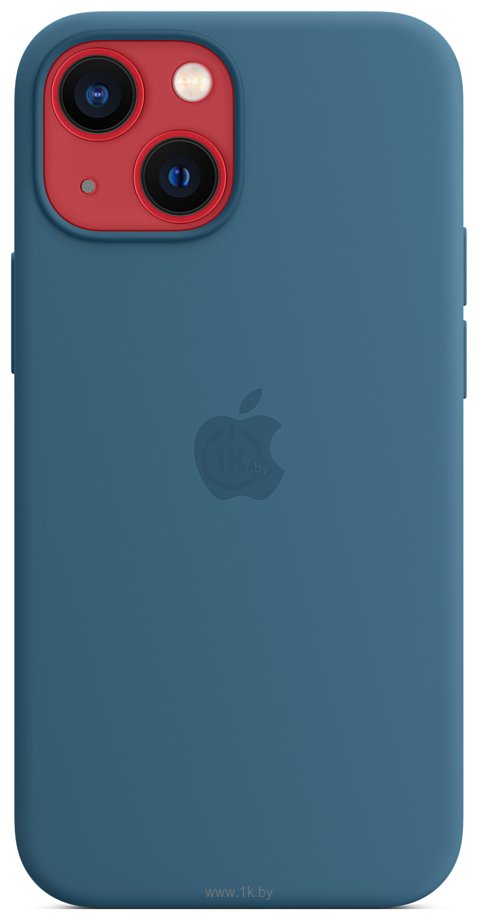 Фотографии Apple MagSafe Silicone Case для iPhone 13 mini (полярная лазурь)