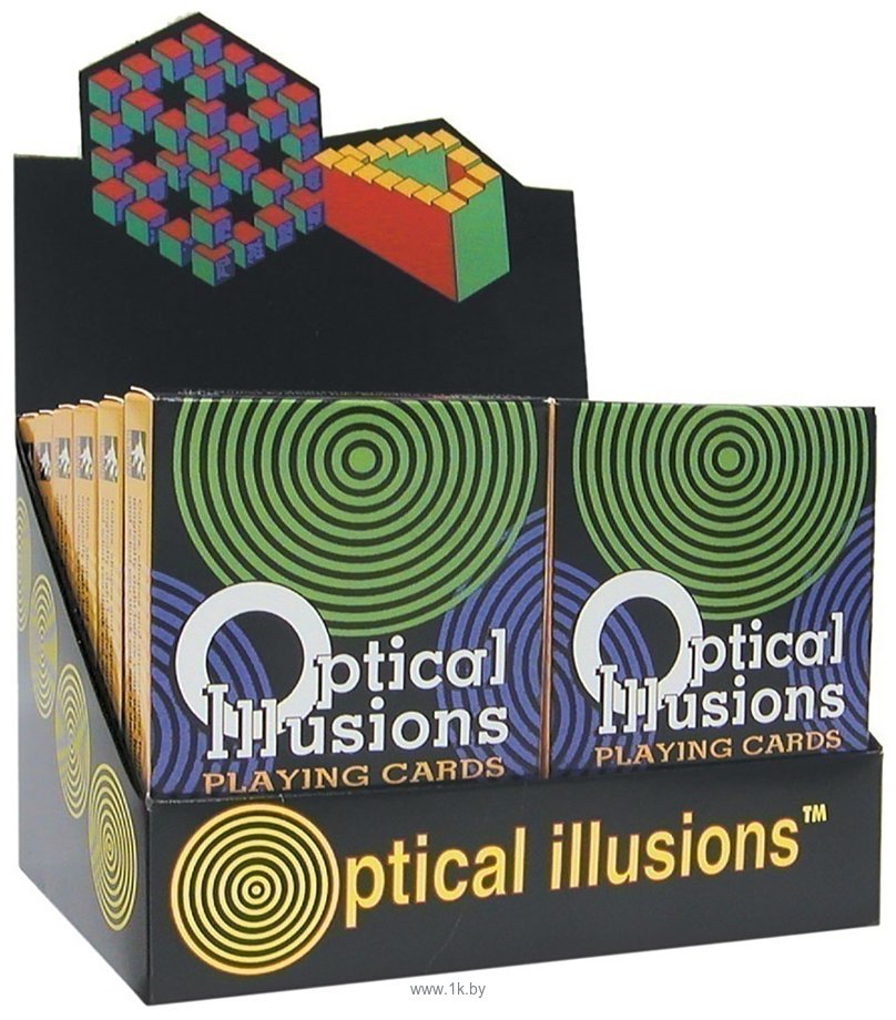 Фотографии US Games Systems Optical Illusions Playing Card Deck OPT55