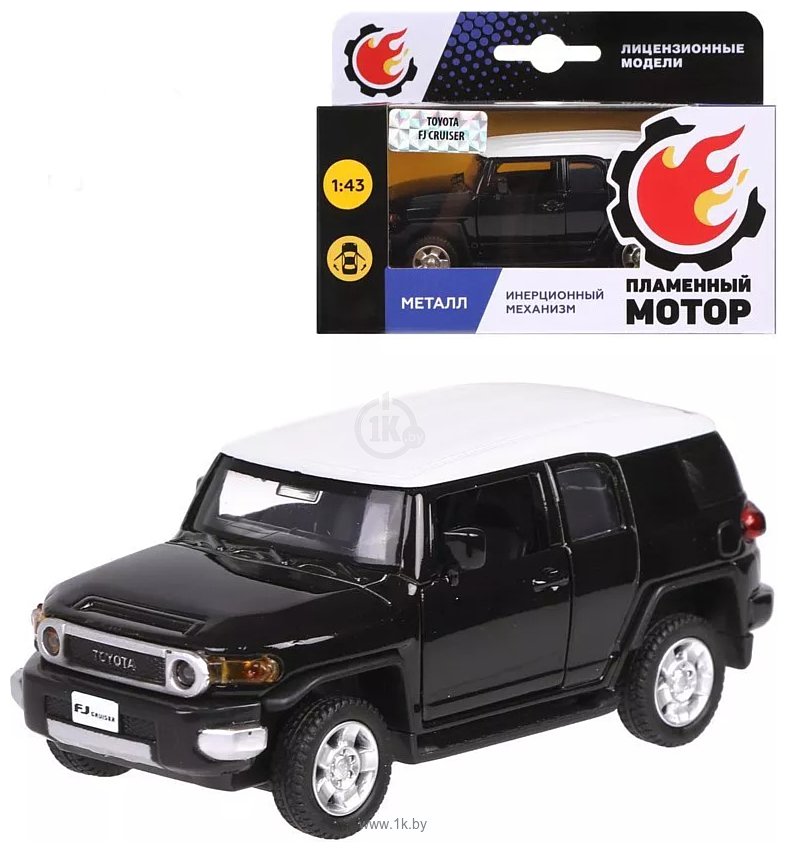 Фотографии Пламенный мотор Toyota FJ Cruiser 870130 (черный)