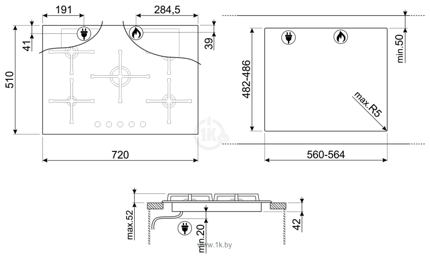 Фотографии Smeg PV375N