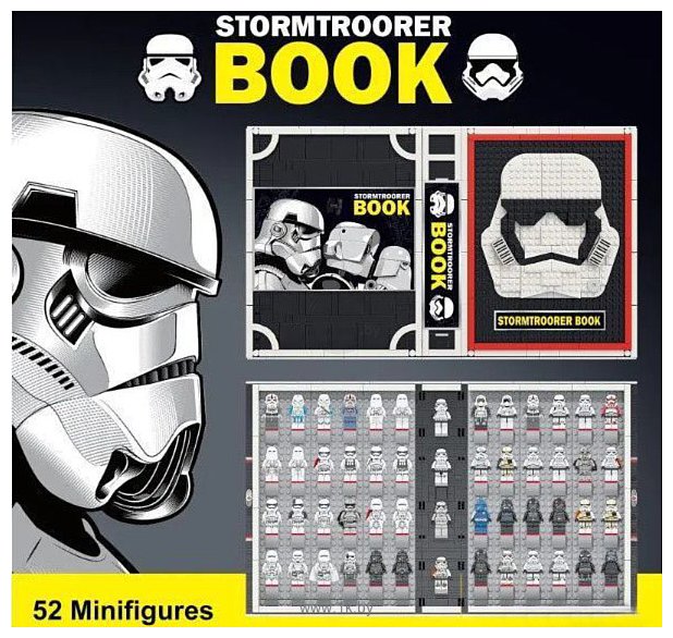 Фотографии King Star Wars Книга коллекции Штурмовиков Star Wars J13003