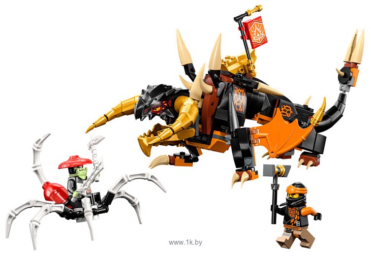 Фотографии LEGO Ninjago 71782 Земляной дракон ЭВО Коула