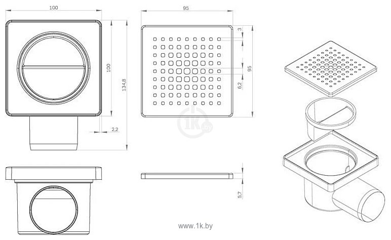 Фотографии AM.PM Prime Flow W02BD-P11-010-01BM