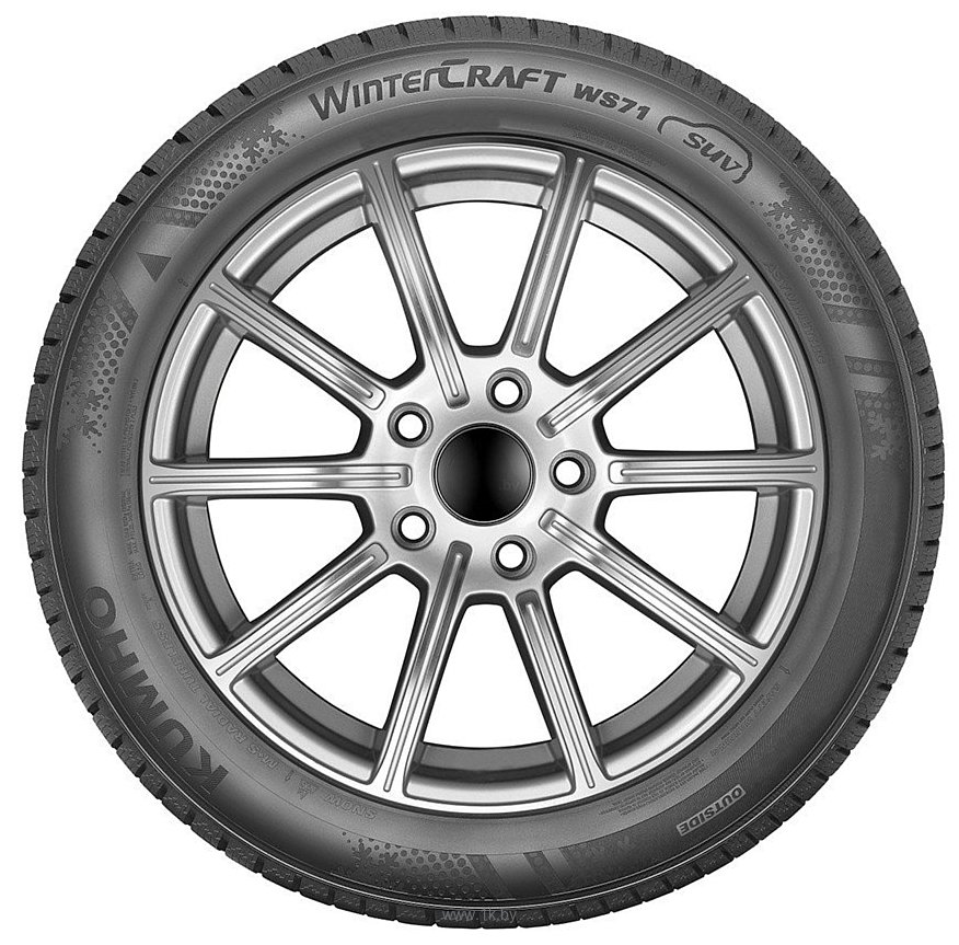 Фотографии Kumho WinterCraft WS71 225/75 R16 104T