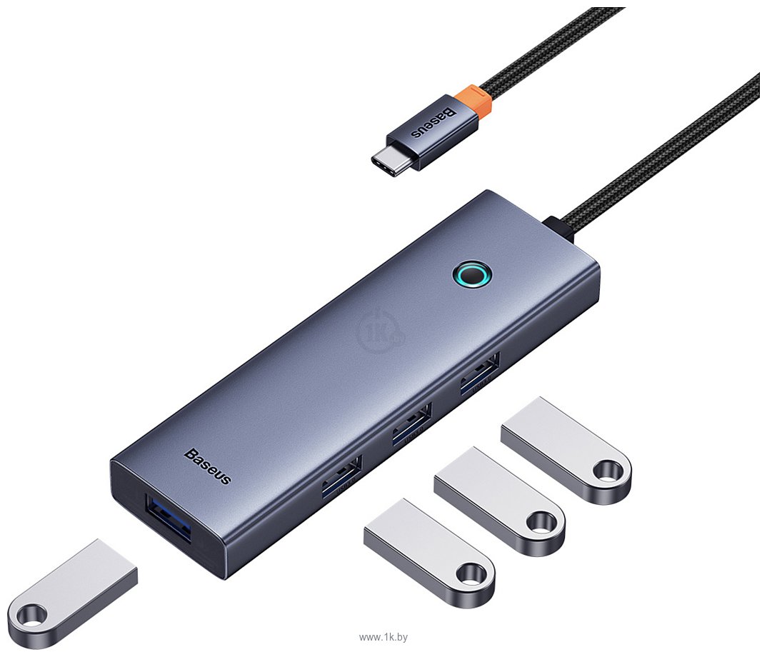 Фотографии Baseus Flite Series 4-Port USB-C Hub B0005280A813-03