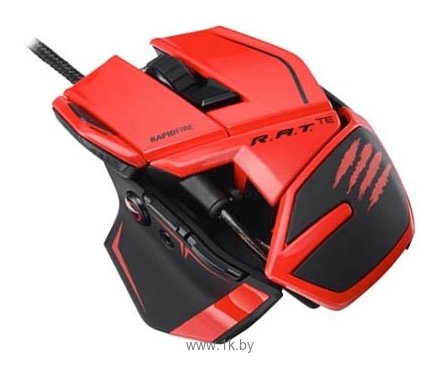 Фотографии Mad Catz R.A.T. TE Gaming Mouse for PC and Mac Red USB