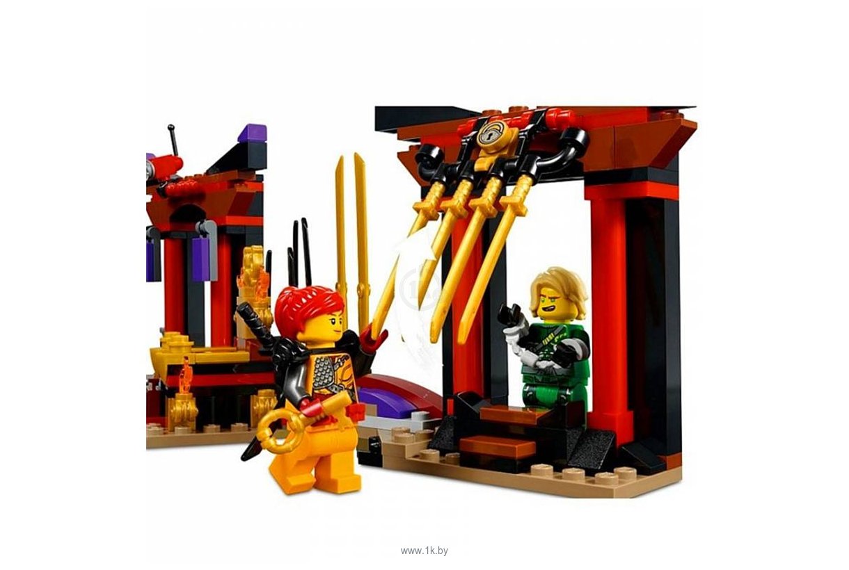 Фотографии Lepin NinjaGo 06090 Решающий бой в тронном зале аналог Lego 70651