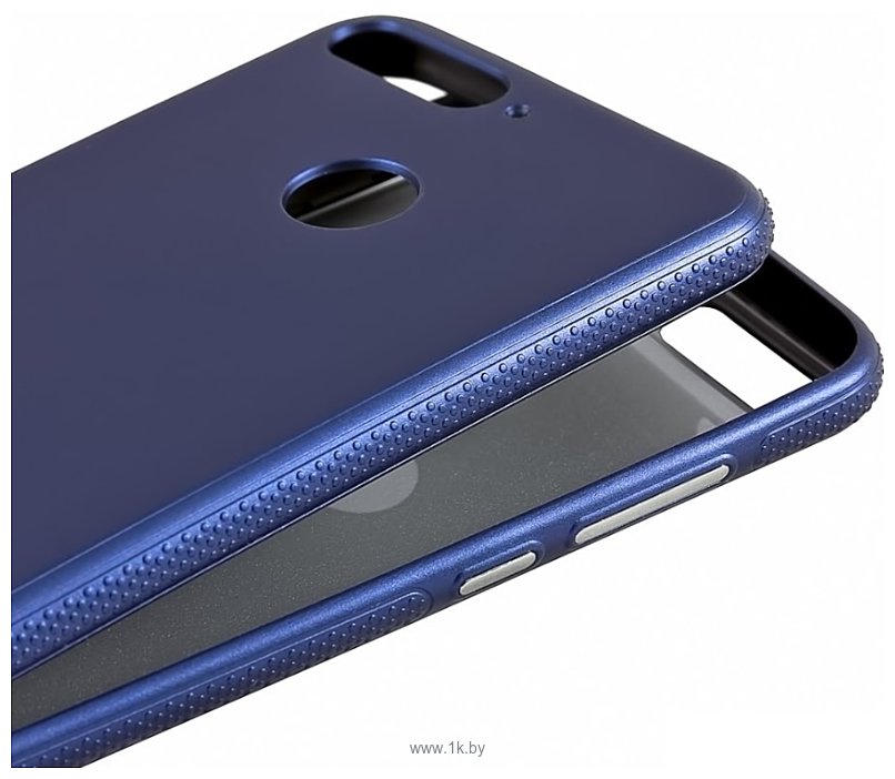 Фотографии Case Deep Matte v.2, для Huawei Y6 Prime (2018) (синий)