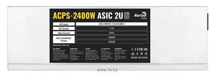 Фотографии AeroCool ACPS-2400W ASIC 2U 2400W