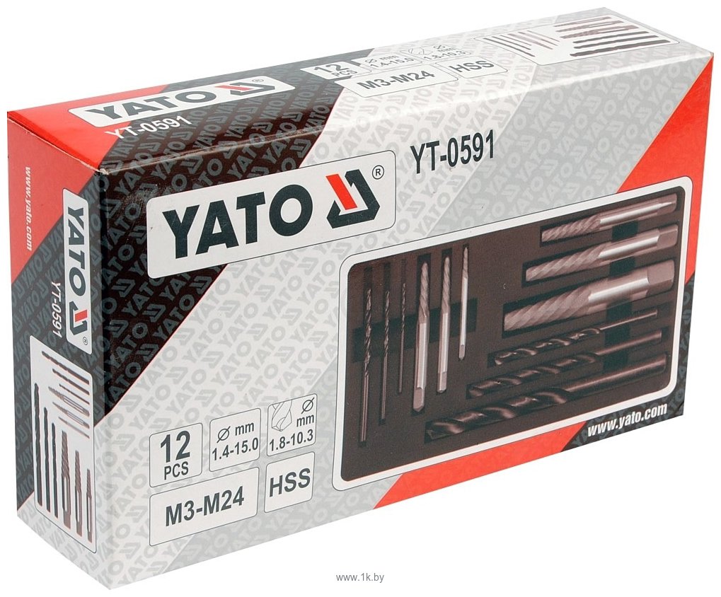 Фотографии Yato YT-0591 12 предметов