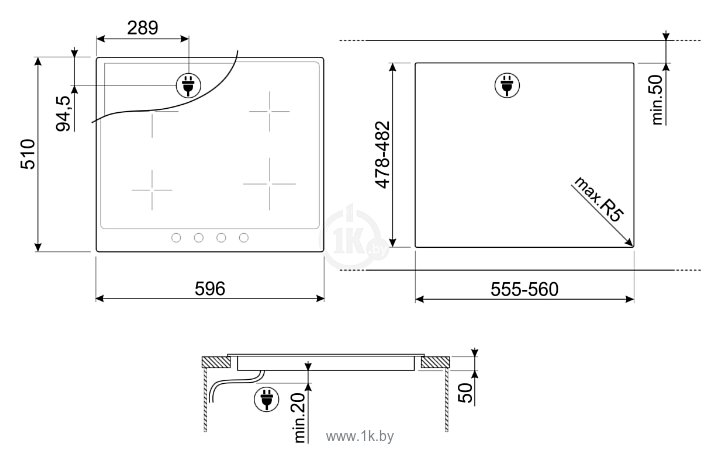 Фотографии Smeg SI764BSM