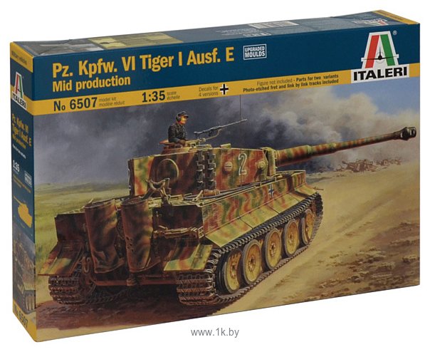 Фотографии Italeri 6507 Pz.KPFW.Vi Tiger I Ausf.E Mid Production