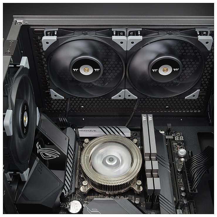 Фотографии Thermaltake ToughFan 14 2-Fan Pack CL-F085-PL14BL-A