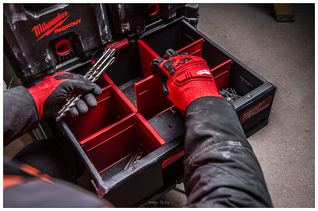 Фотографии Milwaukee Packout 3 Drawer Tool Box 4932472130