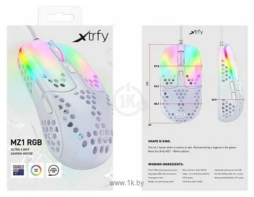 Фотографии Xtrfy MZ1 white