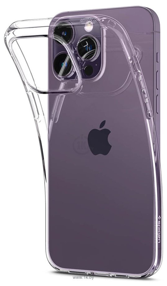 Фотографии Spigen Liquid Crystal iPhone 14 Pro Max Crystal Clear ACS04809 (прозрачный)