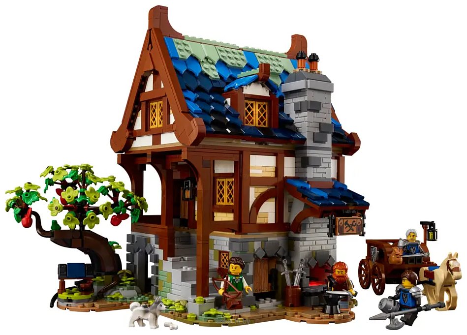 Фотографии LEGO Ideas 21325 Средневековая кузница