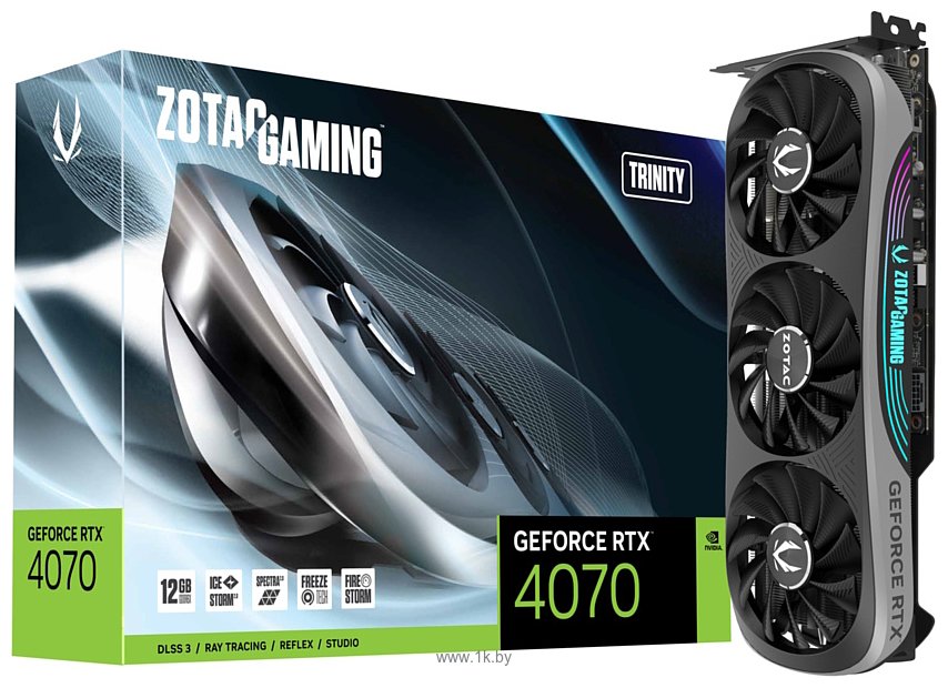 Фотографии ZOTAC GeForce RTX 4070 Trinity (ZT-D40700D-10P)