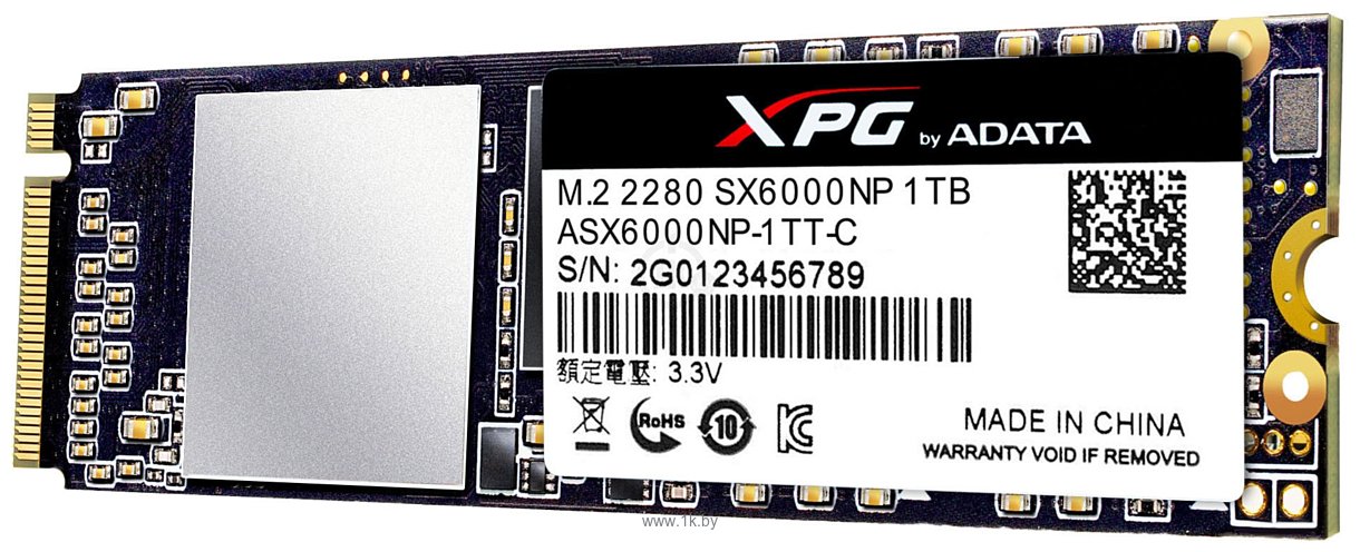 Фотографии ADATA XPG SX6000 1TB ASX6000NP-1TT-C