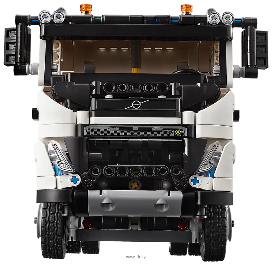 Фотографии LEGO Technic 42175 Грузовик Volvo FMX и электрический экскаватор EC230