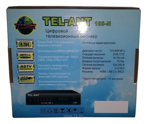 Фотографии Tel-Ant 168N (DVB-T2)