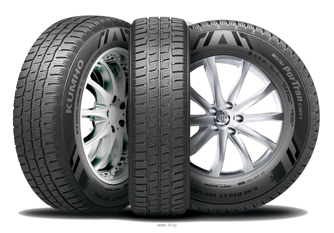 Фотографии Kumho Winter PorTran CW51 205/70 R15 106R