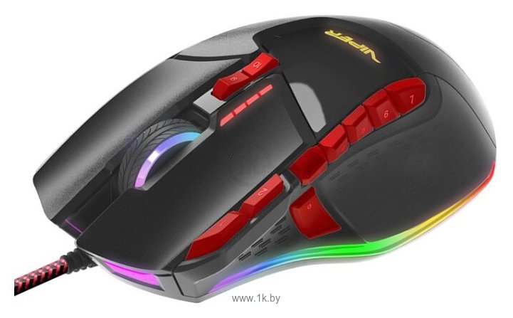 Фотографии Viper V570 RGB Laser Gaming Mouse black USB