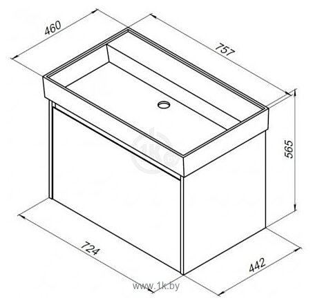 Фотографии Aquanet Nova Lite 75 00249514 (дуб рустикальный)