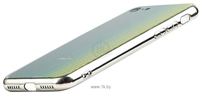 Фотографии EXPERTS Aurora Glass для Apple iPhone 7 с LOGO (зеленый)