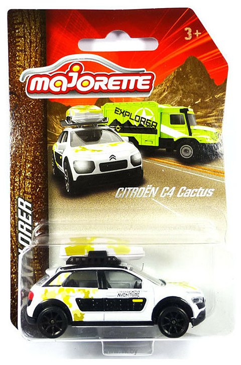 Фотографии Majorette Explorer 212057601 Citroen C4 Cactus (белый)