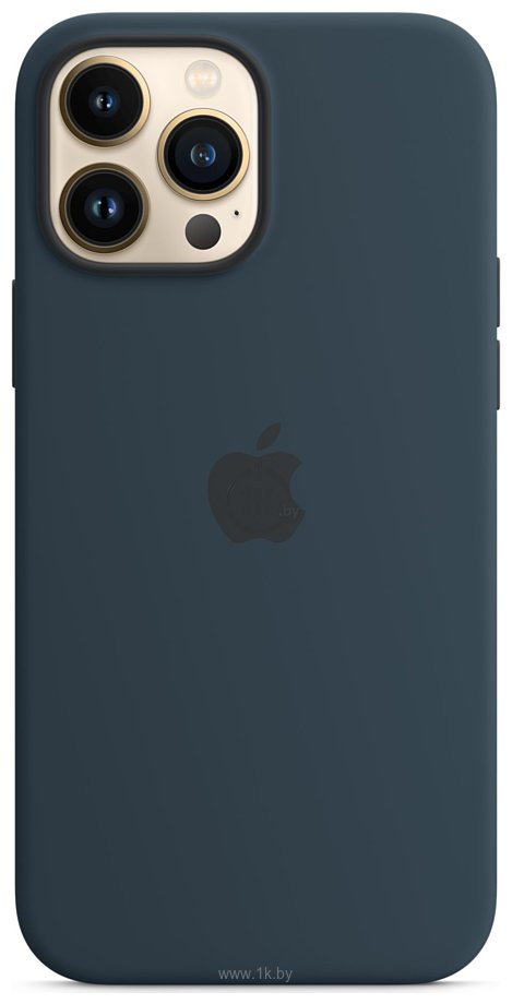 Фотографии Apple MagSafe Silicone Case для iPhone 13 Pro Max (синий омут)
