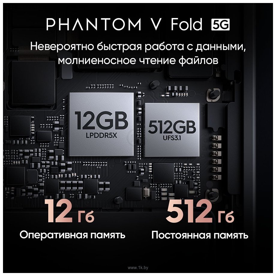 Фотографии Tecno Phantom V Fold 12/512GB