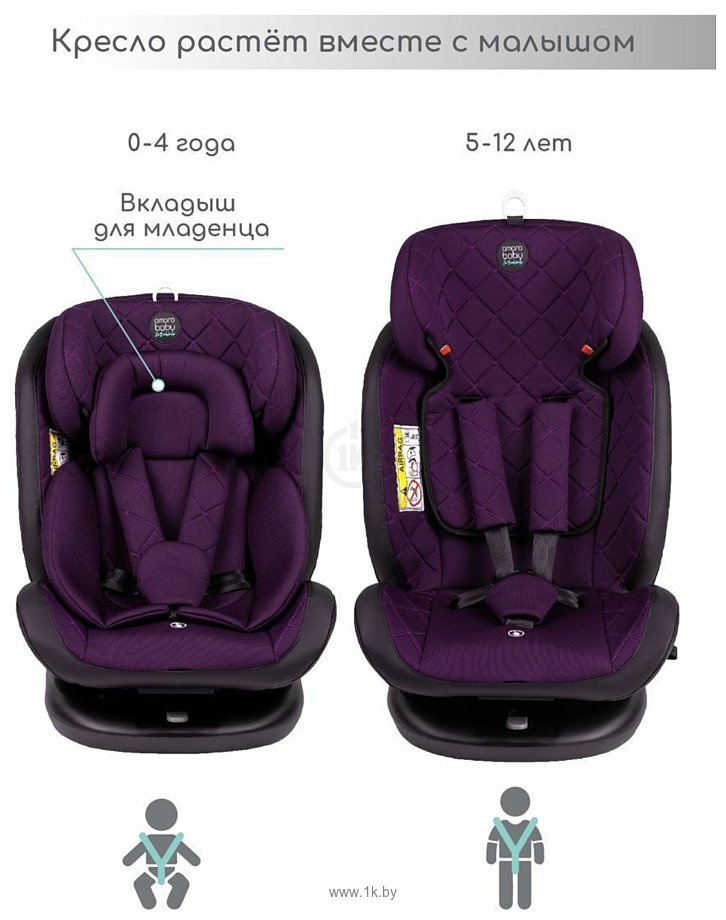 Фотографии Amarobaby Brilliant Isofix AMARO-2003-BrF