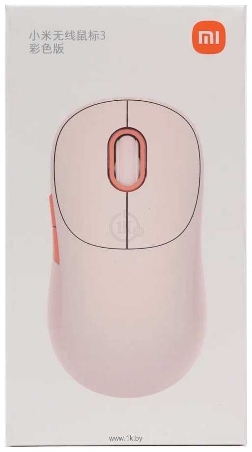 Фотографии Xiaomi Wireless Mouse 3 XMWXSB03YM pink, китайская версия